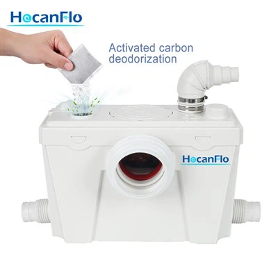 Pompa per fognatura con maceratore automatico da 500 W per seminterrato